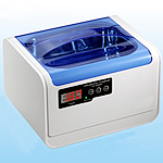 Plastic Digital Ultrasonic Cleaner, with Stainless Steel, white  