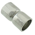 Zinc Alloy Magnetic Clasp, Column, plated cadmium free Approx 9mm 