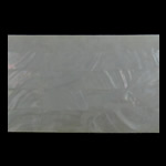 Papier coquille, avec caoutchouc, rectangle, naturel, adhésif, couleur jade blanc, Niveau AA Vendu par PC