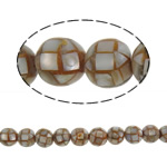 Natural Freshwater Shell Beads, Round, 12mm Approx 1mm Inch, Approx 