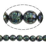 Abalone Shell Beads, Round, natural, 25mm Approx 2mm .7 Inch, Approx 