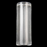 Transparent Acrylic Beads, Tube, translucent Approx 3.5mm, Approx 