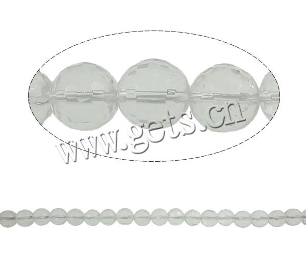 Round Crystal Beads, more sizes for choice & faceted, Hole:Approx 1.5mm, Length:15 Inch, Sold By Strand