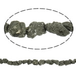 Chalkopyrit Perle, Klumpen, natürlich, Weitere Größen für Wahl, Bohrung:ca. 1.5mm, Länge:15.7 ZollInch, verkauft von Strang