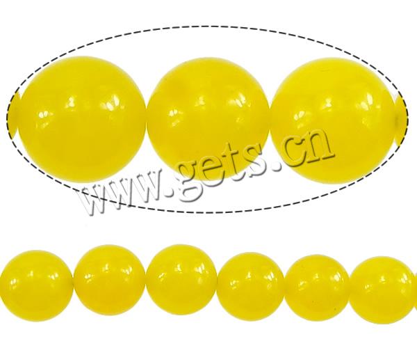 Dyed Jade Beads, Dyed Marble, Round, Customized & more sizes for choice, more colors for choice, Length:15 Inch, Sold By Strand
