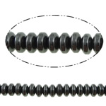 Perles hématite magnétique, rondelle, noire Environ 1mm pouce, Environ Vendu par brin