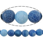 Natural Effloresce Agate Beads, Round Approx 1-1.5mm Approx 14-15 Inch 