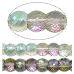 Rondell Kristallperlen, Kristall, facettierte, mehrere Farben vorhanden, 9x11.5mm, Bohrung:ca. 2mm, verkauft von PC