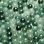 Jadeite Beads, Round, natural, smooth Approx 1-2mm 