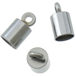 Stainless Steel End Caps, Tube, original color 5.5mm Approx 2mm 