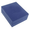 Cardboard Pendant Box, with Glue Film, Rectangle, dark purple [