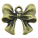 Zinc Alloy Bowkont Pendants, Bowknot, plated Approx 2mm, Approx 