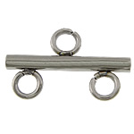 Stainless Steel Connector Bar, 304 Stainless Steel, 1/2 loop, original color Approx 2mm 