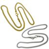 Mode Edelstahl Halskette Kette, keine, Länge:ca. 17 ZollInch, verkauft von Strang