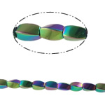Magnetische Perlen, Hämatit, Twist, keine, Grade A, 4x7mm, Länge:16 ZollInch, verkauft von Strang