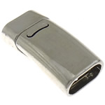 Zinc Alloy Magnetic Clasp, Rectangle, plated nickel, lead & cadmium free Approx 