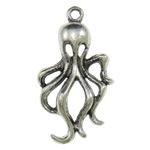 Zinc Alloy Animal Pendants, Octopus, plated Approx 1.5mm 