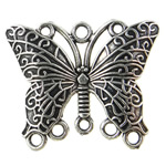 Zinc Alloy Chandelier Components, Butterfly, plated nickel, lead & cadmium free Approx 3mm, Approx 