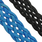 PU Cord, PU Leather, woven, braided nickel, lead & cadmium free, 16mm, Approx 