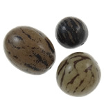 Lackiertes Holz Perlen, Rundes Rohr, Spritzlackierung, uff0820-33)x(18-26)mm, Bohrung:ca. 3mm, verkauft von PC