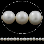 Potato Cultured Freshwater Pearl Beads, natural, white, Grade A, 9-10mm Approx 0.8mm Approx 15 Inch 