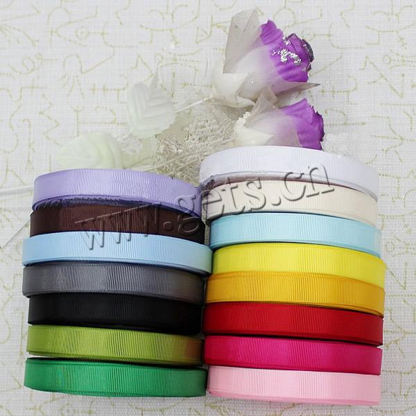 Grosgrain Ribbon, different size for choice, mixed colors, 40PCs/Lot, 100Yards/PC, Sold By Lot