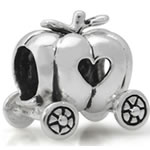 Zinc Alloy European Beads, Car, plated, without troll 10-18mm Approx 4.5mm 