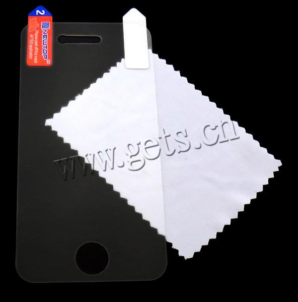 Mobile Phone Screen Protector, PET, Rectangle, different styles for choice & colorful powder, clear, Sold By PC