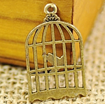Zinc Alloy Jewelry Pendants, Cage, plated Approx 1mm, Approx 