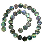 Abalone Shell Beads, Flat Round Approx 1mm Approx 16 Inch 