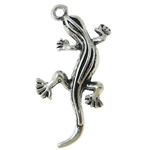 Zinc Alloy Animal Pendants, Gecko, plated lead & nickel free, Grade A Approx approx 2mm 