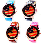 Women Wrist Watch, Zinc Alloy, with PU Leather, rose gold color plated cadmium free, 41mm, 20mm approx 9 Inch 