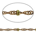 Brass Rope Chain, plated cadmium free  