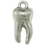 Zinc Alloy Jewelry Pendants, Tooth, plated Approx 1.5mm, Approx 