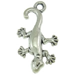 Zinc Alloy Animal Pendants, Gecko, plated Approx 1.5mm, Approx 