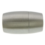 Runder Edelstahl Magnetverschluss, Rohr, plattiert, Kundenindividuell, keine, 18x8mm, Bohrung:ca. 4mm, verkauft von PC