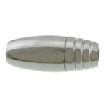 Round Stainless Steel Magnetic Clasp, Oval, plated, Customized Approx 2mm 