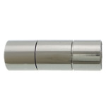 Edelstahl Bajonettverschluss, Zylinder, plattiert, Kundenindividuell, keine, 21x7mm, Bohrung:ca. 6mm, verkauft von PC