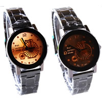 Women Wrist Watch, Zinc Alloy, plumbum black color plated cadmium free, 35mm, 15mm Approx 8 Inch 
