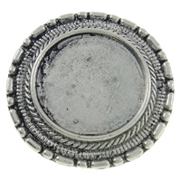 Zinc Alloy Cabochon, Oval, plated cadmium free Approx 1.5mm 