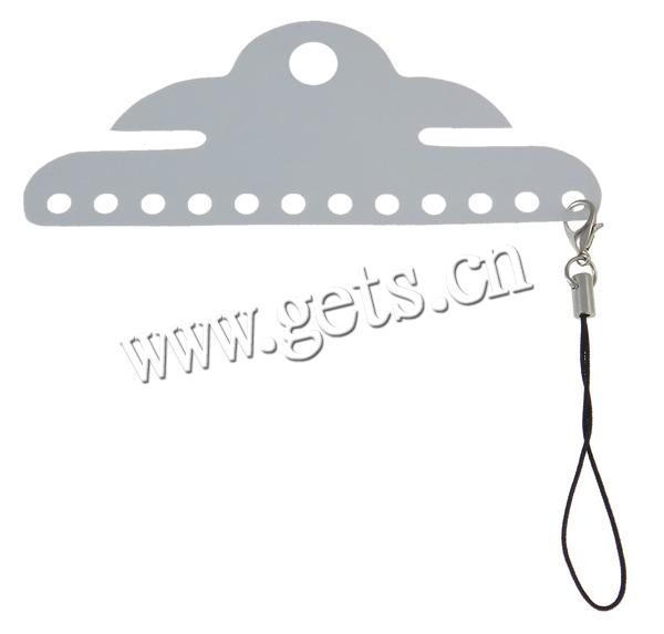Necklace Display Card, Plastic, Customized, more colors for choice, 41x98x0.28mm, 1000PCs/Bag, Sold By Bag