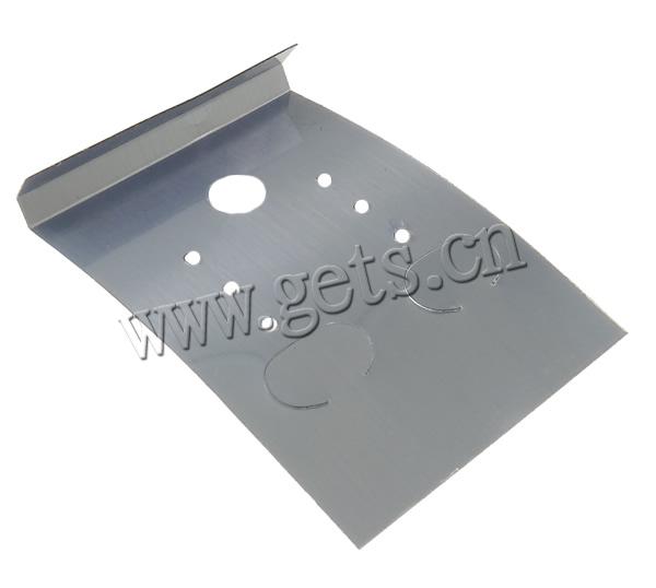 Earring Display Card, Plastic, Rectangle, Customized, 37x51x0.5mm, Approx 1000PCs/Bag, Sold By Bag