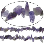 Gemstone Chips, Amethyst, February Birthstone, Grade B, 5-8mm Approx 32 Inch 