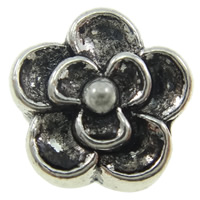 Zinc Alloy European Beads, Flower, plated, without troll nickel, lead & cadmium free Approx 5mm, Approx 