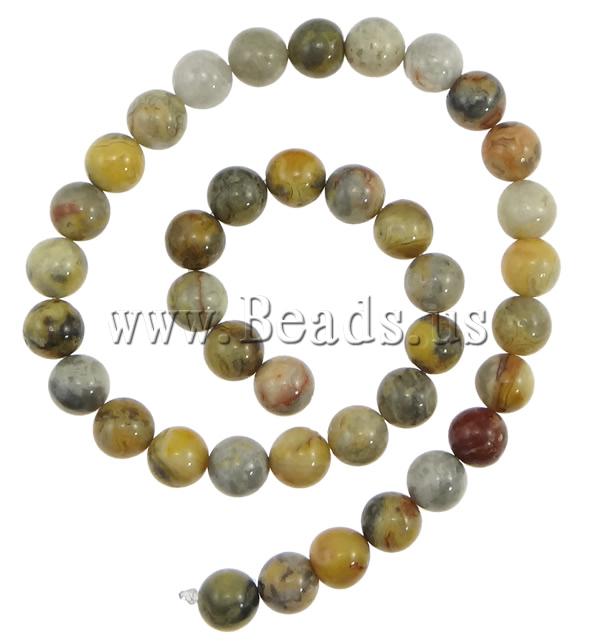 Perlas naturales ágata loca, Ágata loca, Esférico, más tamaños para la opción, longitud:15.5 Inch, Vendido por Sarta