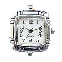 腕時計の表面, 亜鉛合金, スクエアー, プラチナカラーメッキ, カドミウムフリー, 26mm, 売り手 パソコン