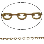 Brass Soldered Chain, plated nickel, lead & cadmium free 
