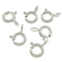 Sterling Silver Spring Ring Clasp, 925 Sterling Silver 