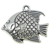 Zinc Alloy Animal Pendants, Fish, plated Approx 2mm 