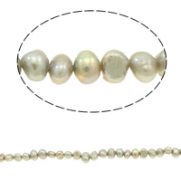 Baroque Cultured Freshwater Pearl Beads, natural, Grade AA, 5-6mm Approx 0.8mm .5 Inch 
